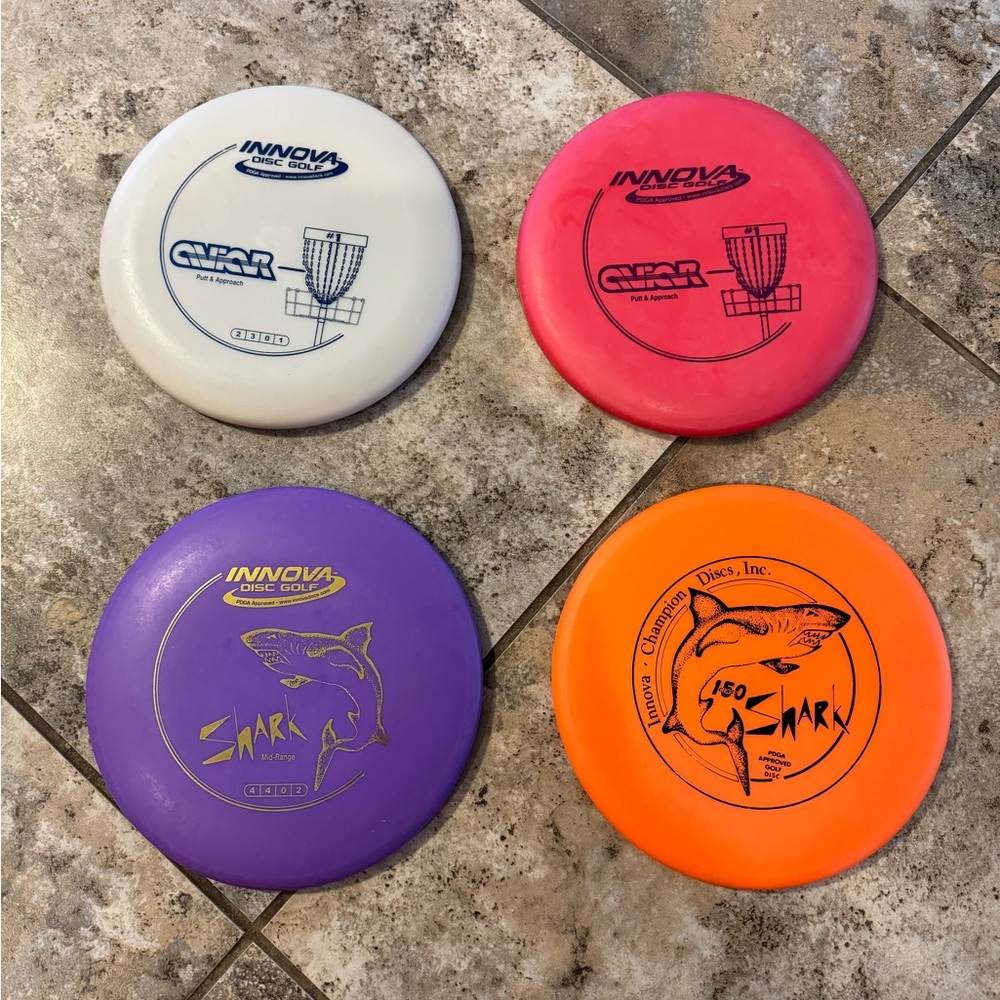 INNOVA OUTDOORS DISC GOLF DISC BUNDLE OF (4)